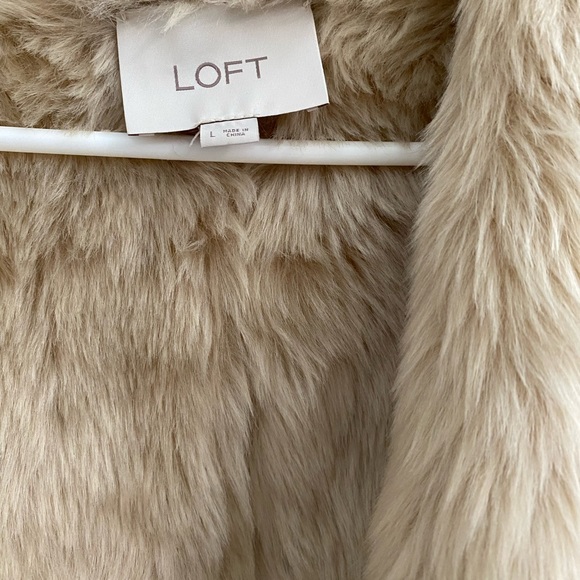 Loft fur and suede shabby chic vest - Picture 3 of 4